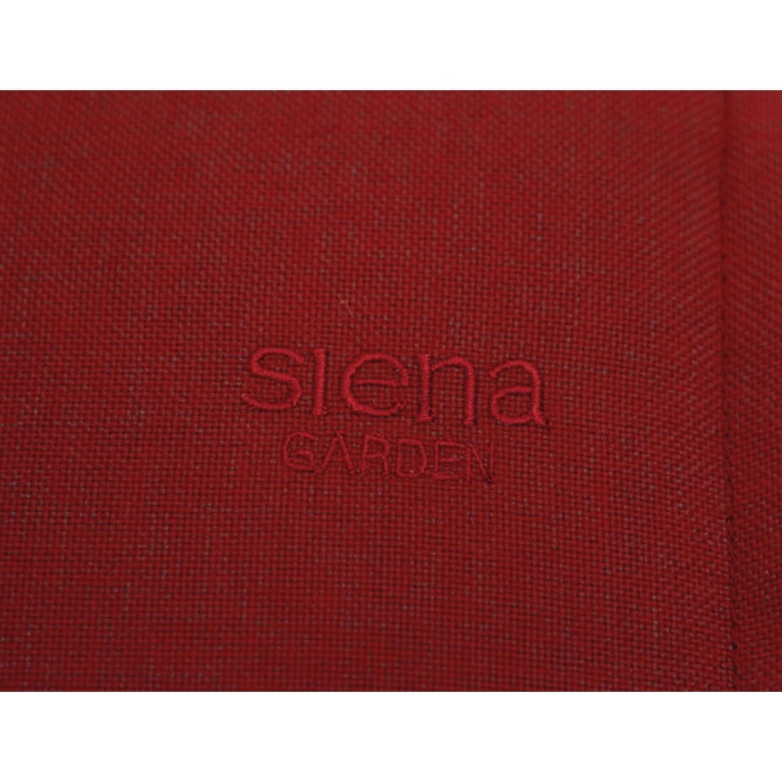 Rot Siena 100x48x6cm Stella nieder Garden Olefin Sesselauflage